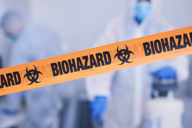 Professional Drug Lab Cleanup technician working in Maxwell, IN